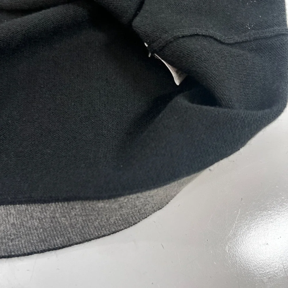 Banana Republic Black V Neck Long Sleeve‎ Cashmere Sweater Silk Cotton L